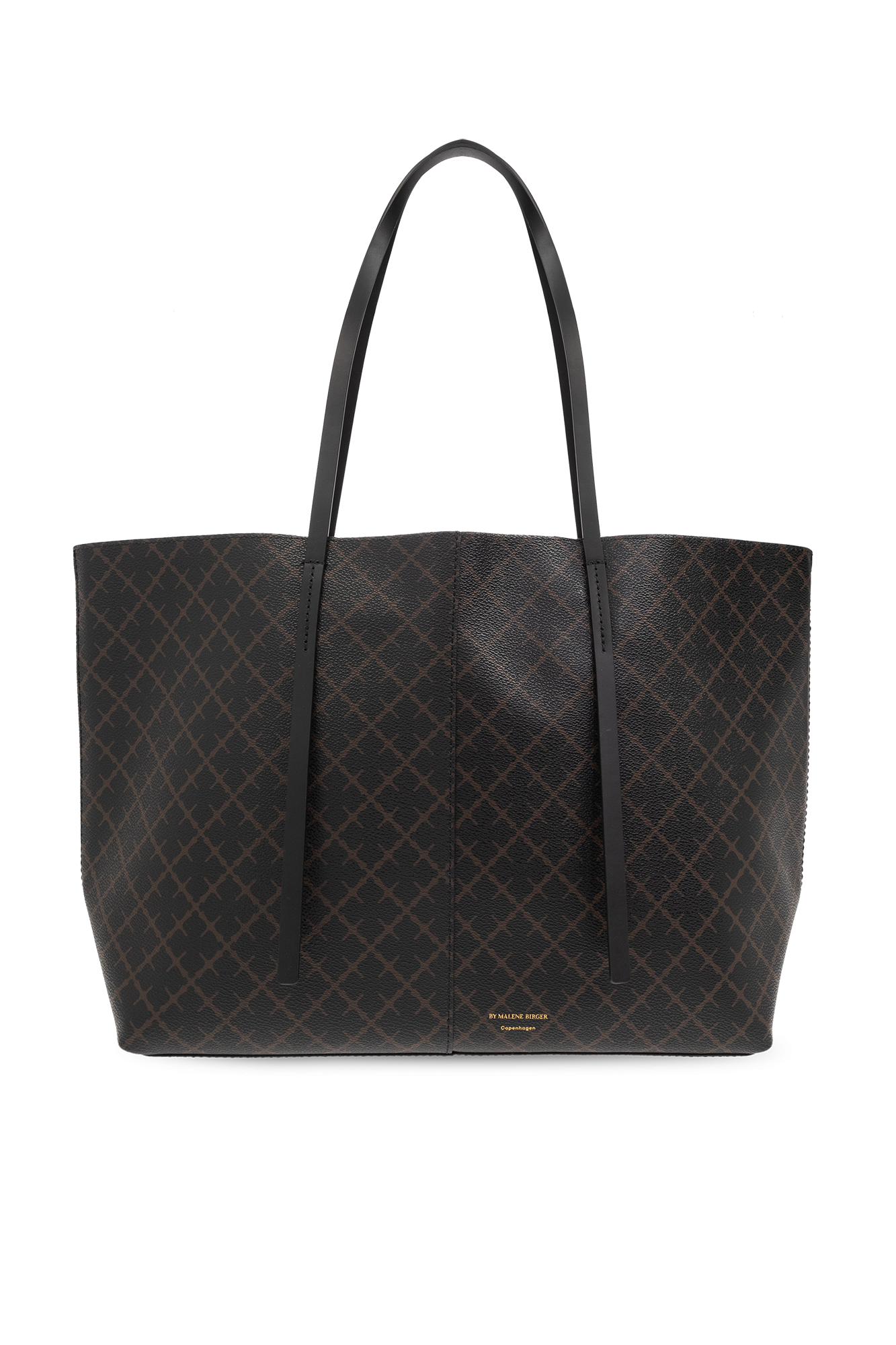 Black Abigail shopper bag By Malene Birger Sac Du Jour Nano